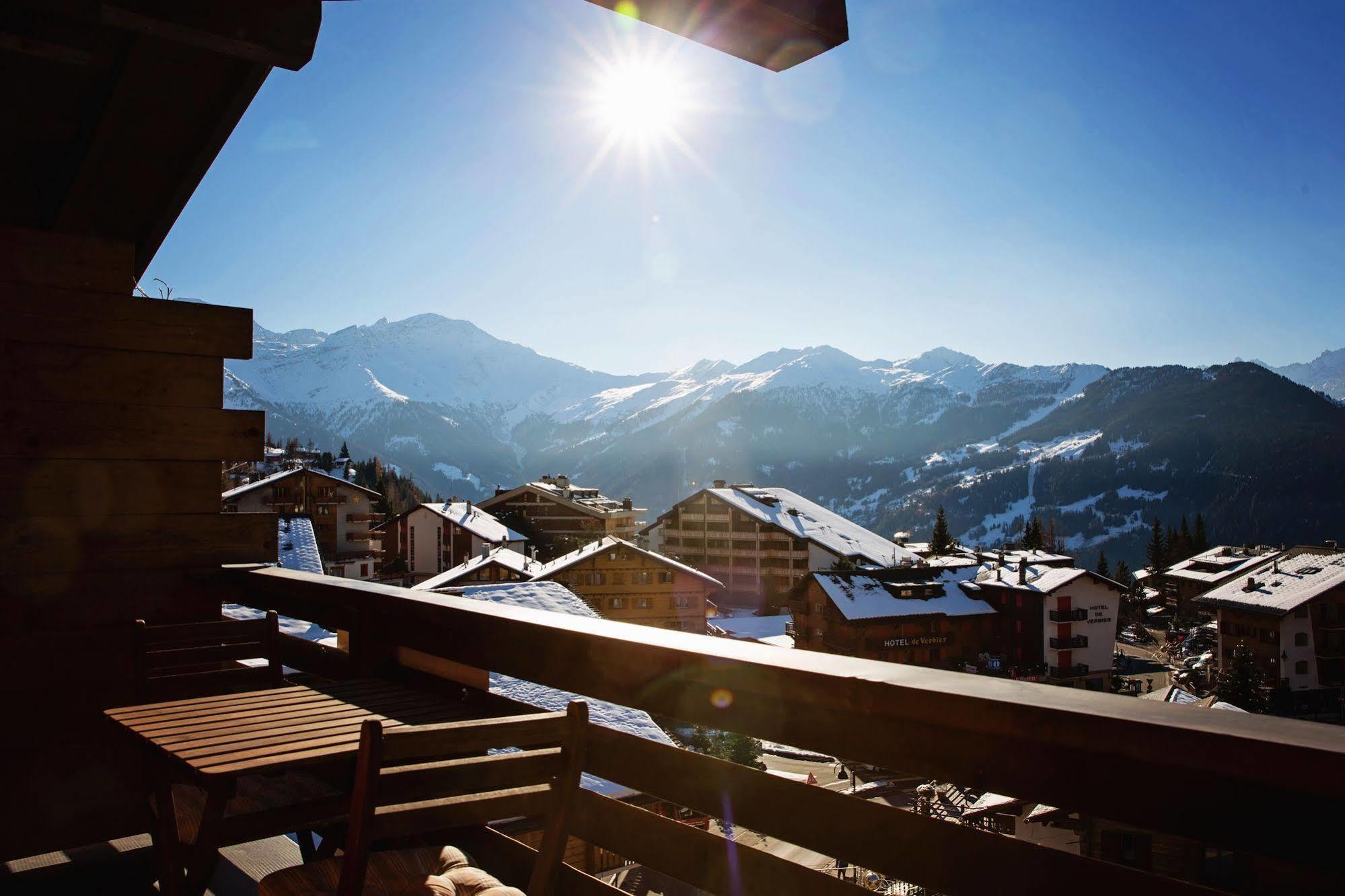 Hotel Bristol Verbier Exterior foto